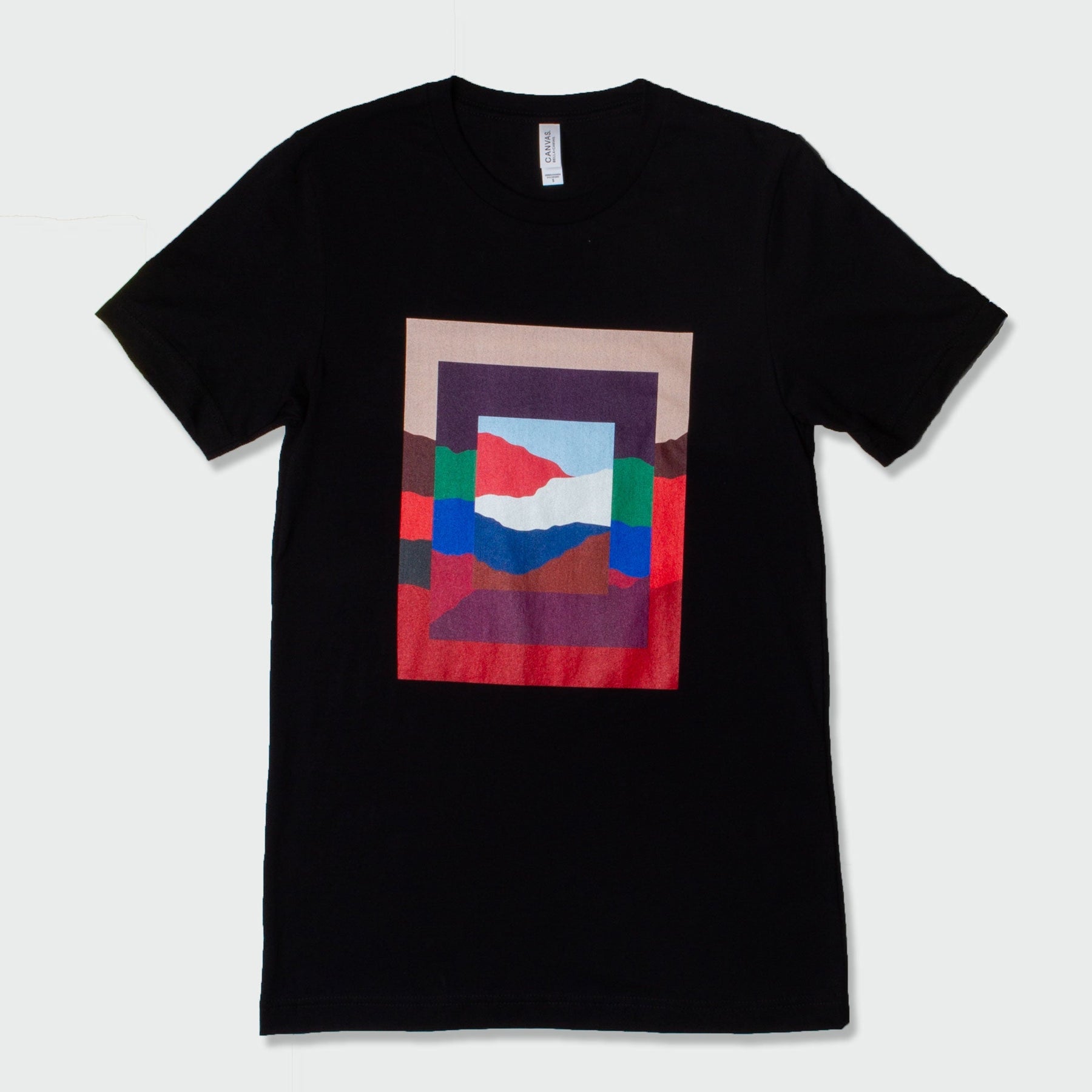 Abstracted Tee - Umber Atrium Tee Discovery