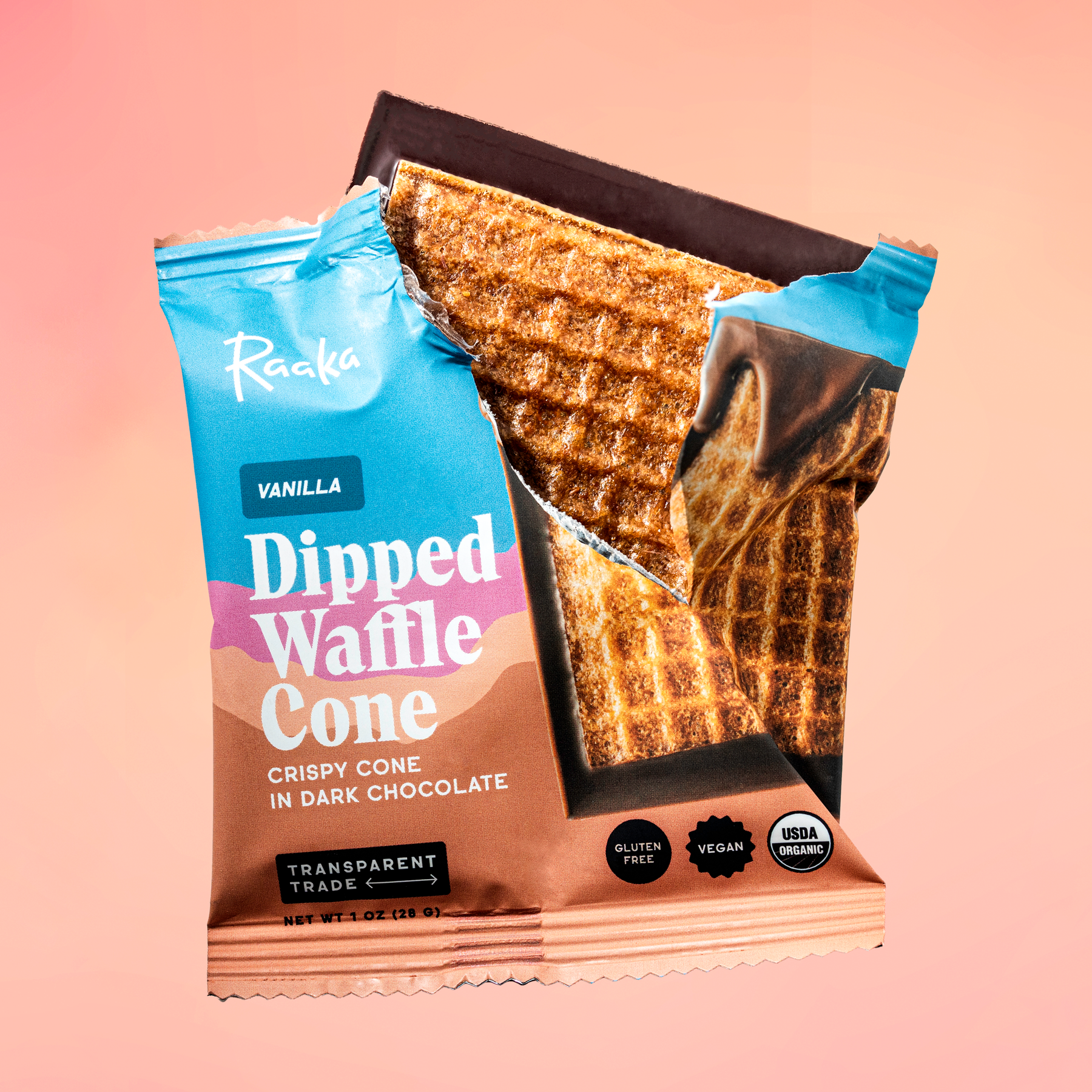 Vanilla Dipped Waffle Cone - Tender Plaza Cone Discovery
