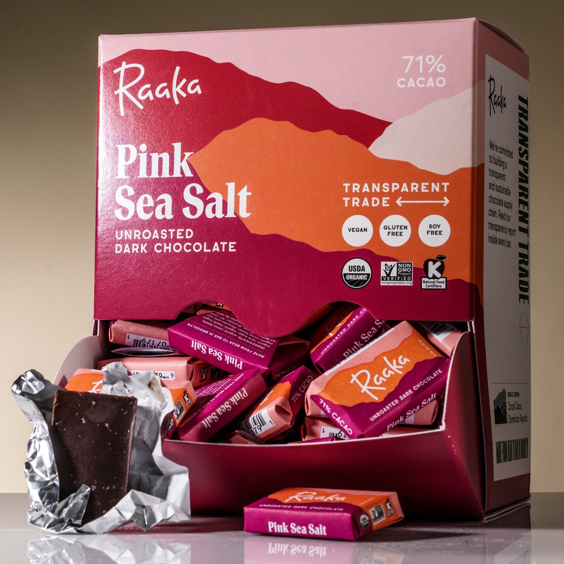 Pink Sea Salt Minis Box of 100 - Breezy Atrium Minis Discovery